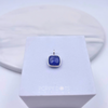 Sterling Silver Blue Sapphire Pendant