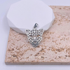 Sterling Silver Leopard Pendant Large