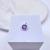 Sterling Silver Purple Amethyst Pendant