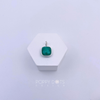 Sterling Silver Emerald Pendant