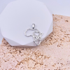 Sterling Silver Giraffes in Love Africa Pendant