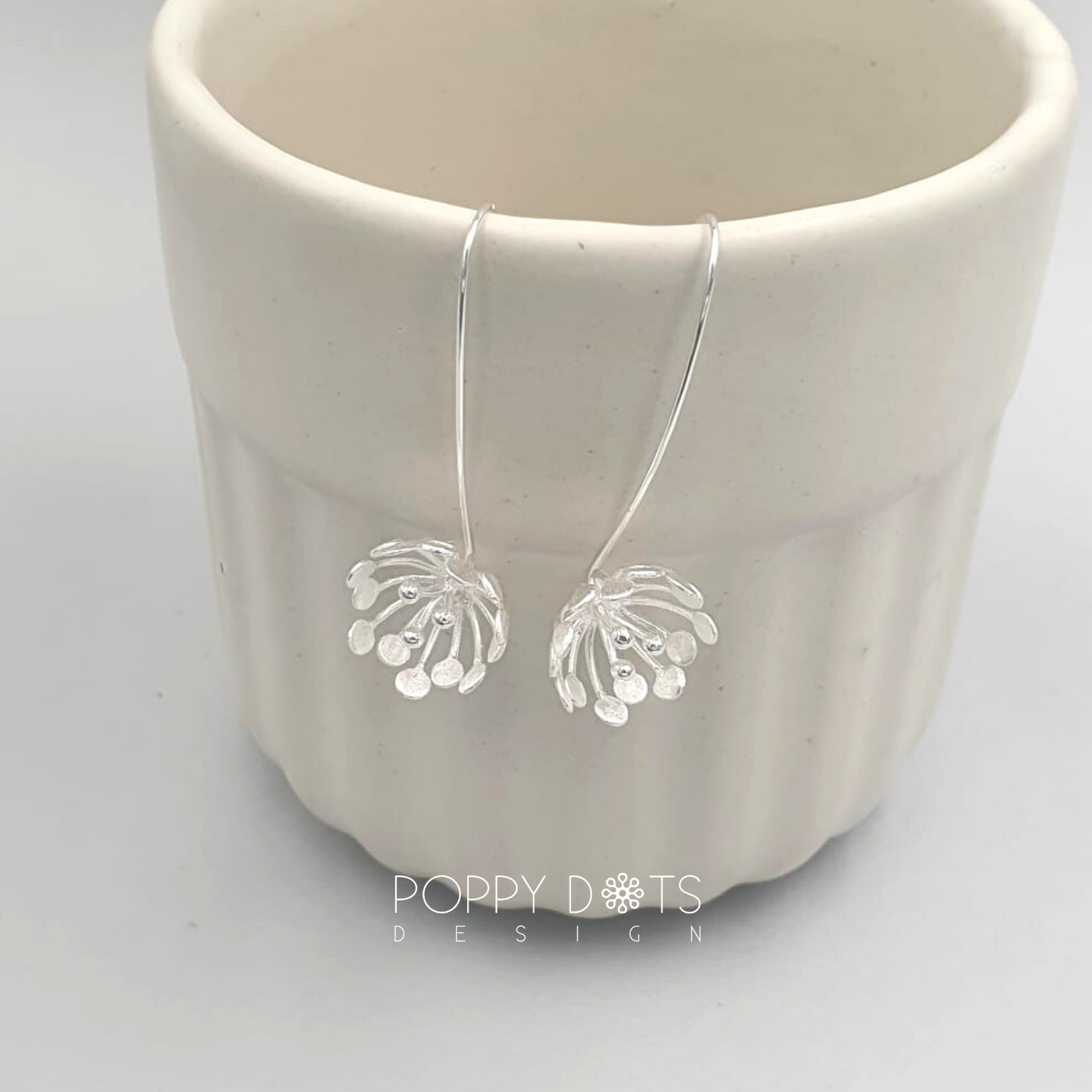 Sterling Silver Long Stem Agapanthus